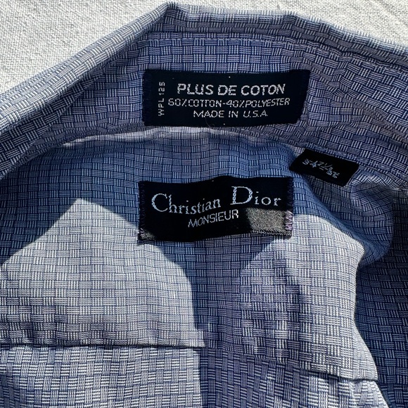 Christian Dior cotton button-down shirt ￼ - Picture 4 of 5